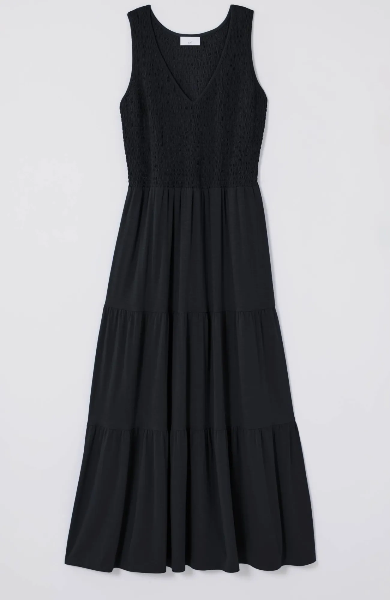 J.Jill Smocked Tiered Midi Dress Cheap
