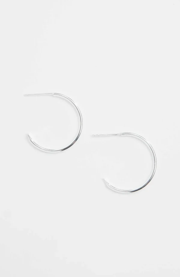 J.Jill Sterling Hoops Silver Cheap