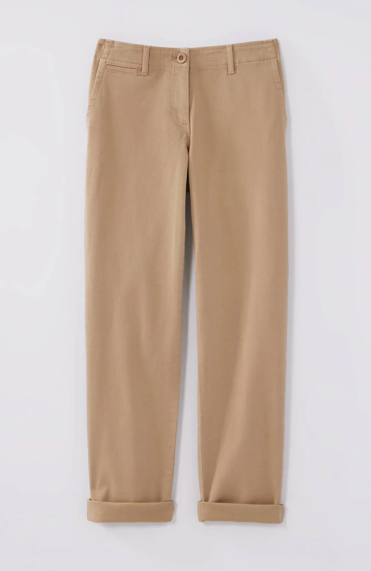 J.Jill Straight-Leg Chino Pants Light Shitake Hot