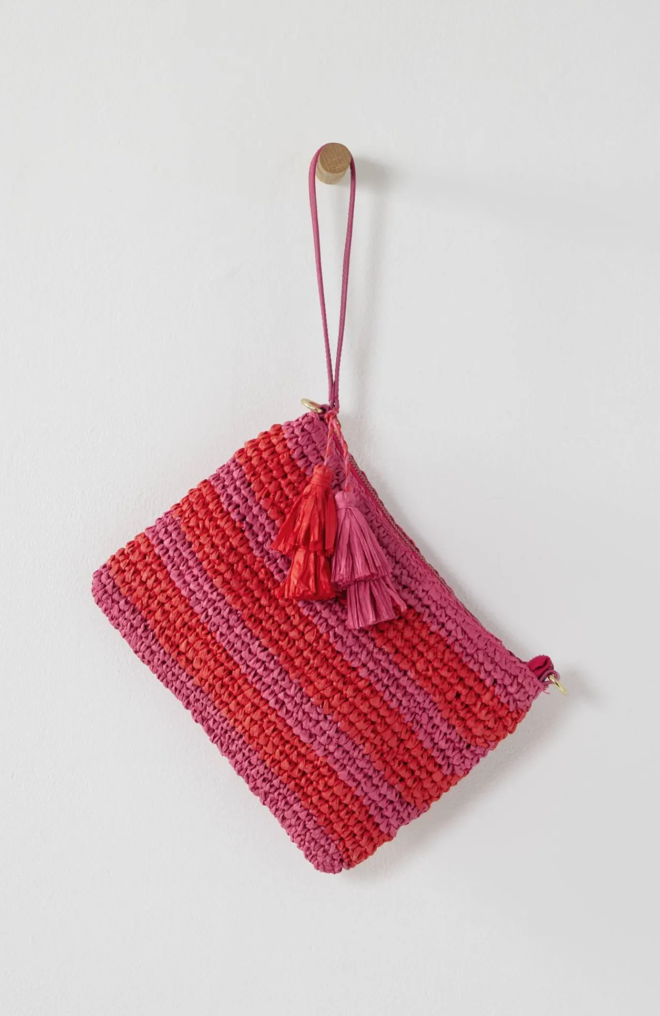 J.Jill Striped Paper Straw Crossbody Sale
