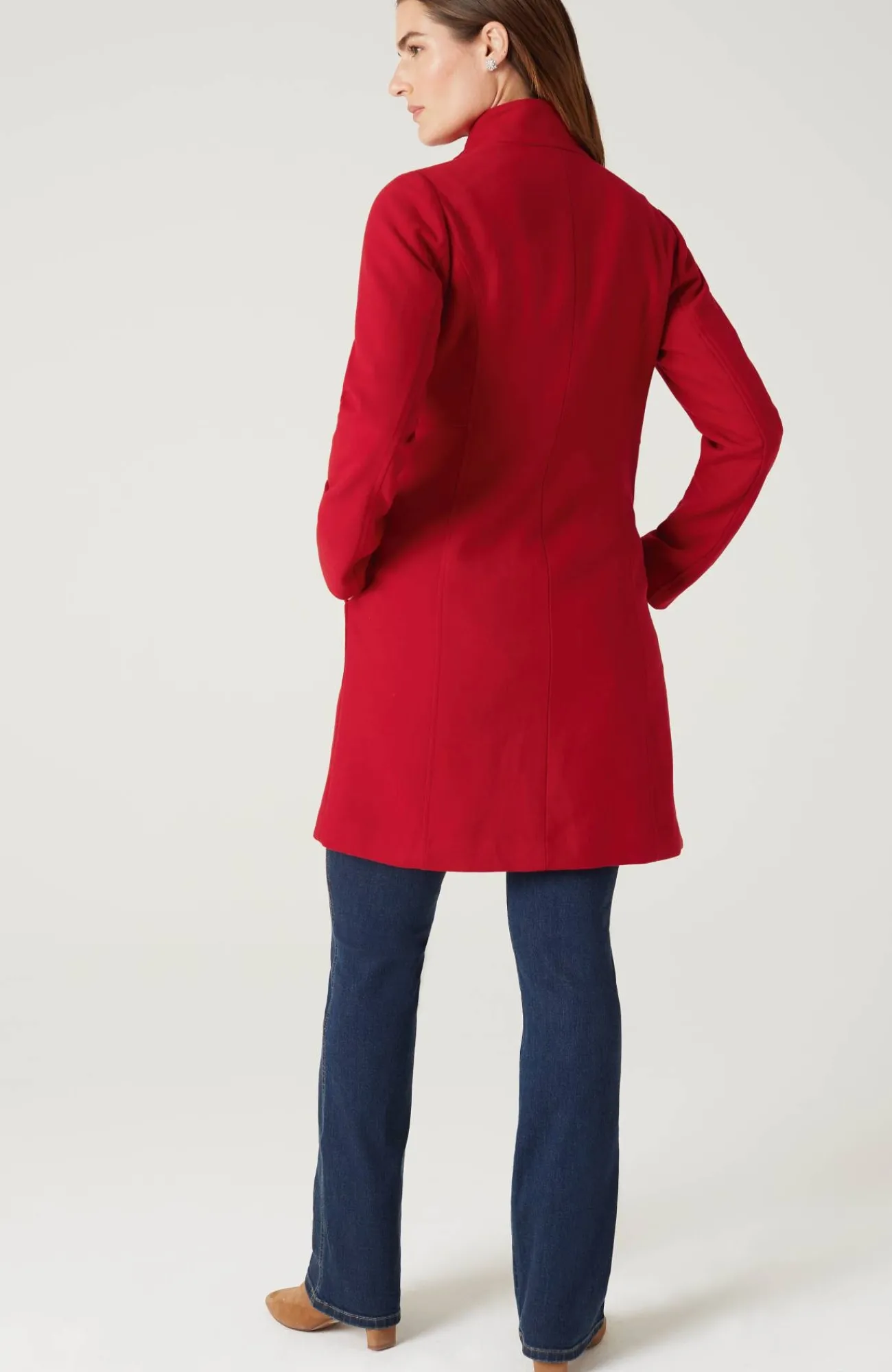 J.Jill The Journey Coat Scarlet Online