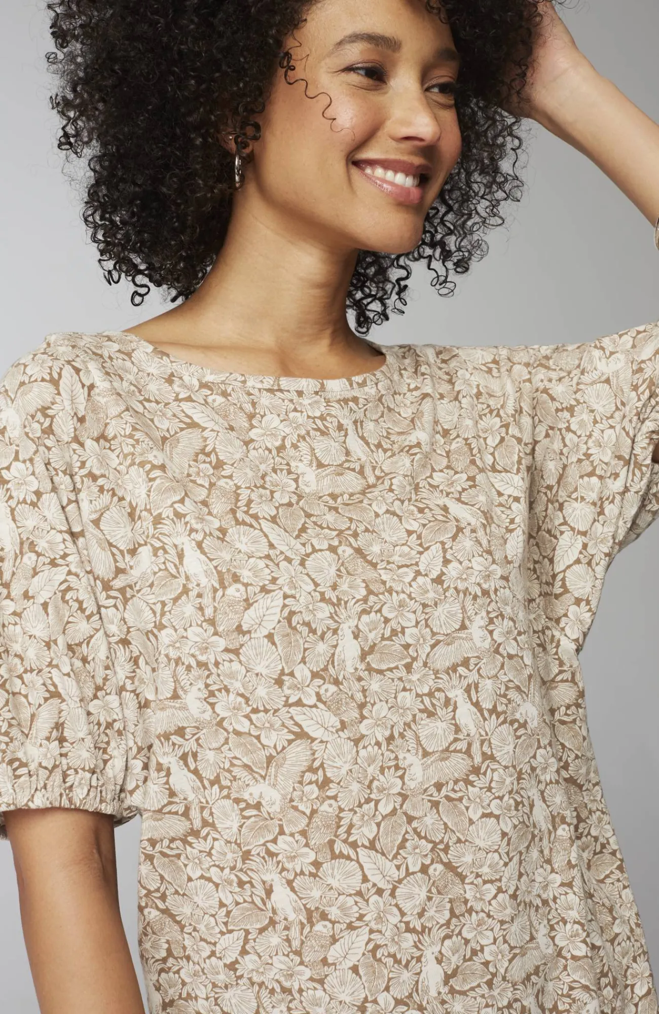 J.Jill Tropical Birds Top Branch Tropical Birds Cheap
