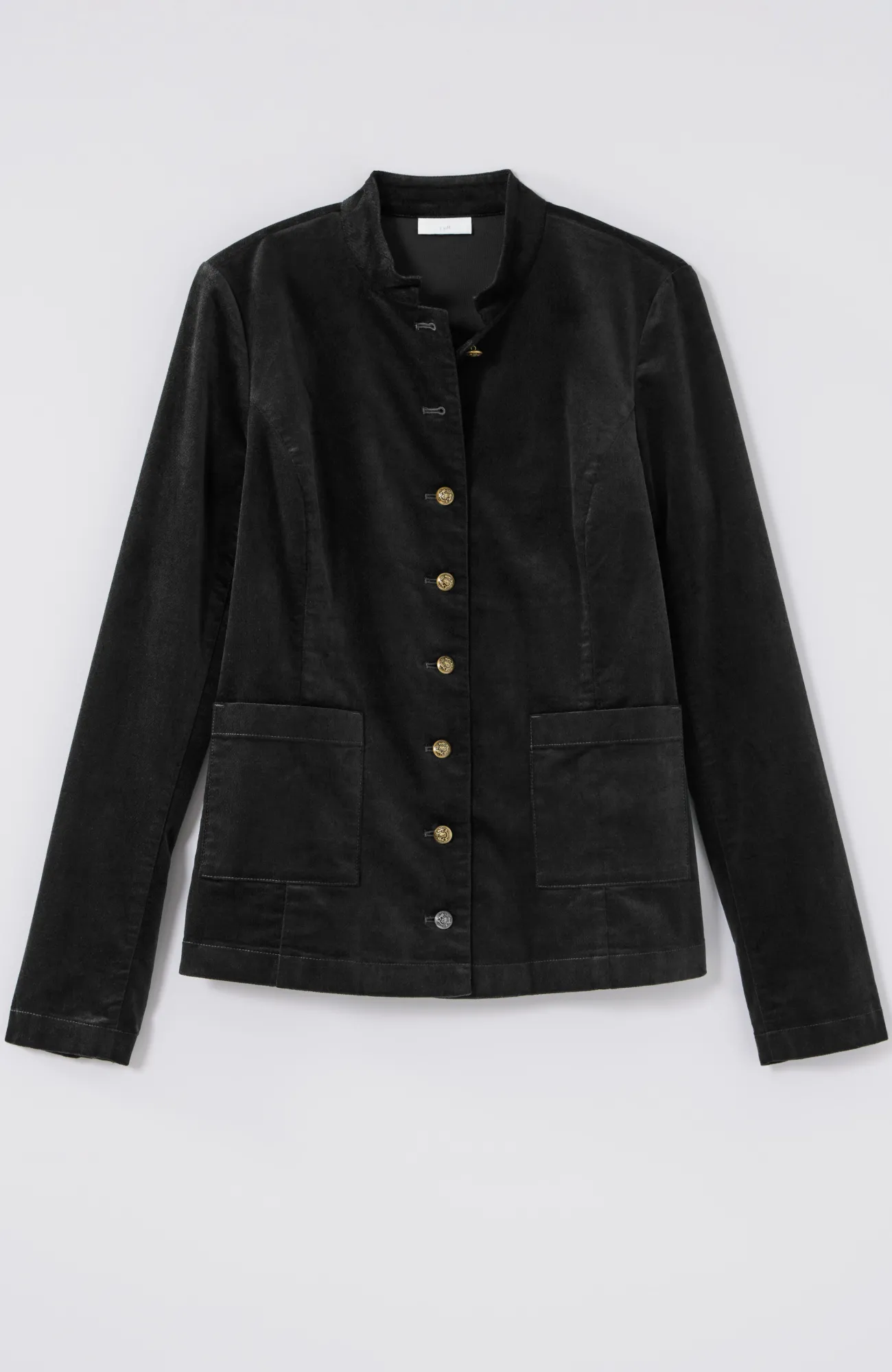 J.Jill Velveteen-Stretch Military Jacket Online