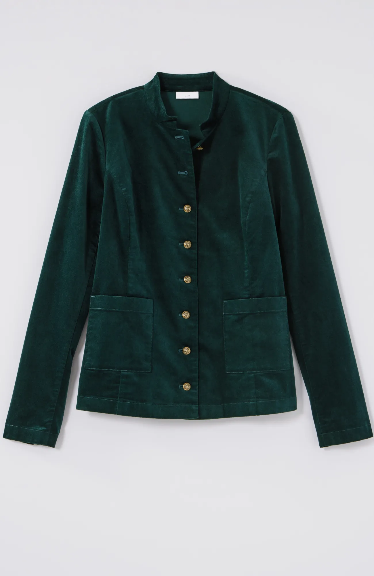 J.Jill Velveteen-Stretch Military Jacket Online