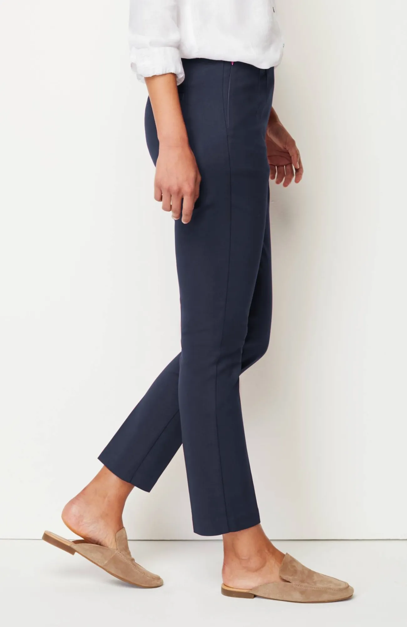 J.Jill Versatile Cotton-Stretch Slim-Leg Pants Sale