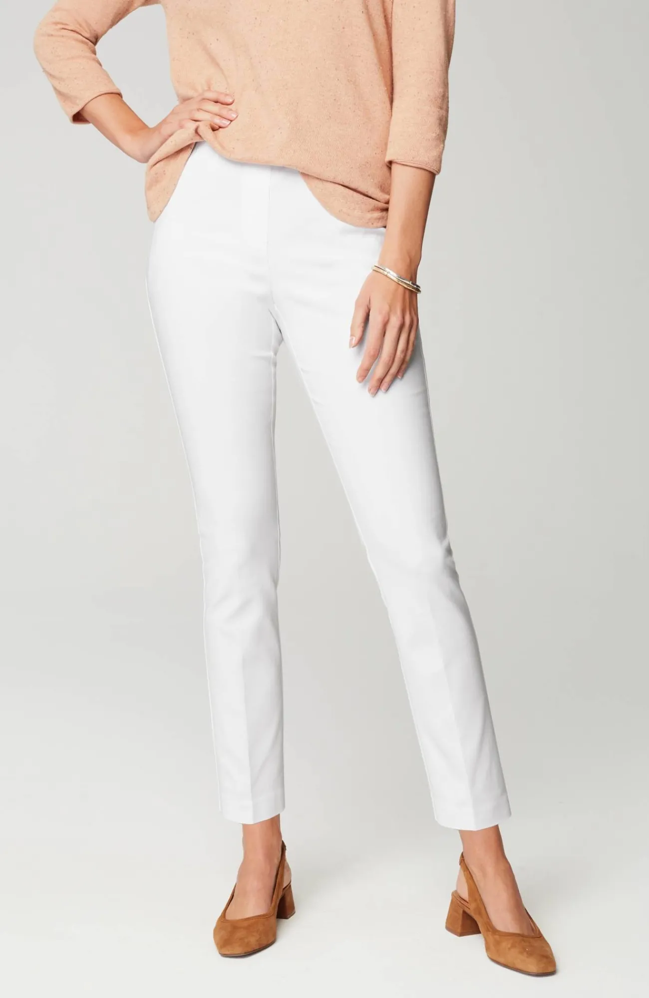 J.Jill Versatile Cotton-Stretch Slim-Leg Pants Sale