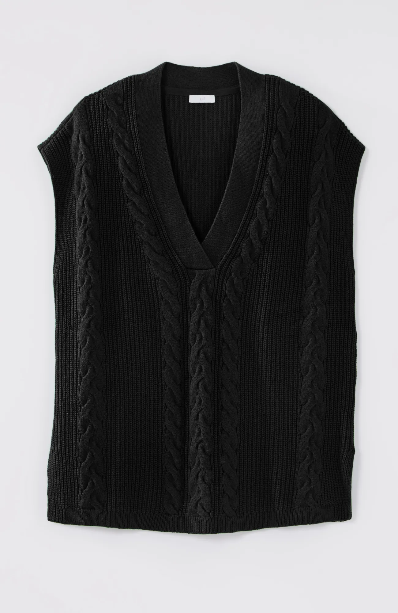 J.Jill V-Neck Cable Vest Online