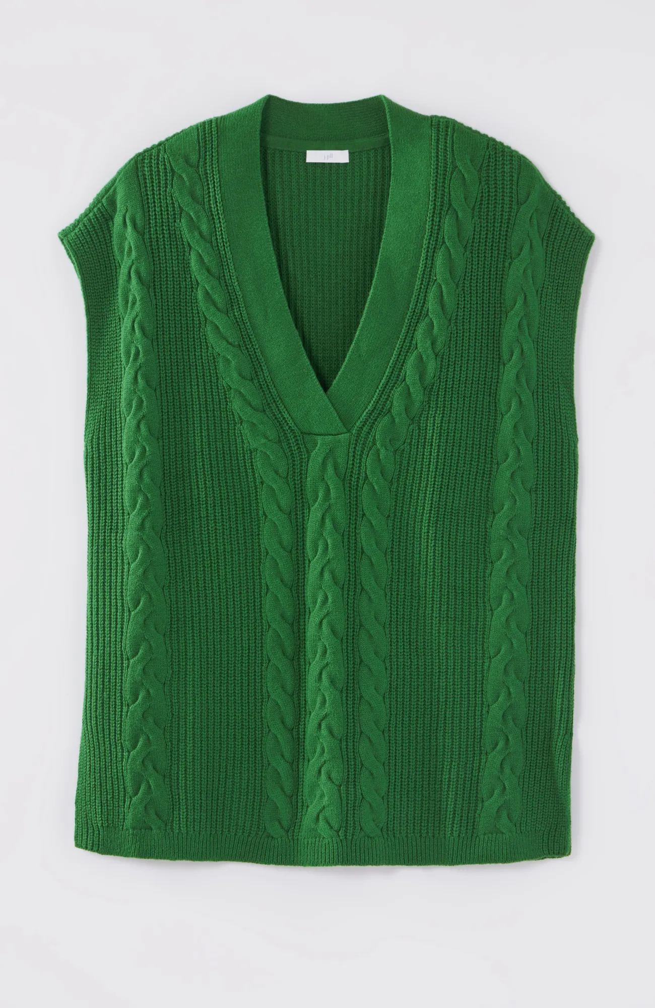 J.Jill V-Neck Cable Vest Online