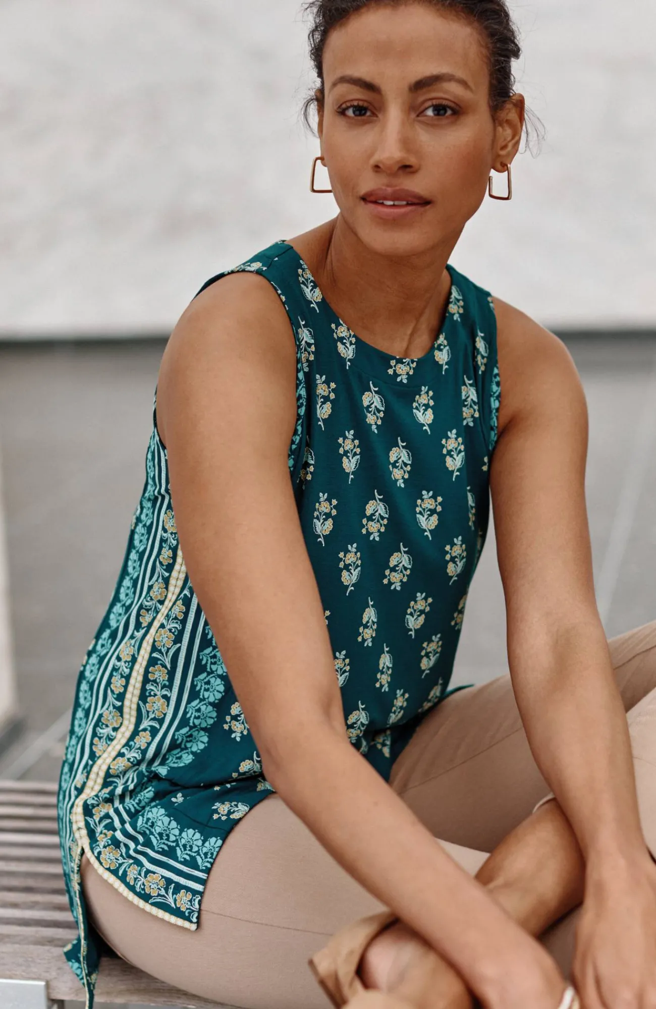 J.Jill Wearever Layering Tank Outlet