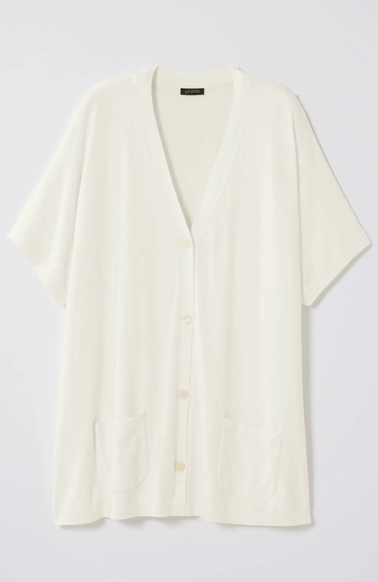 J.Jill Wearever Short Dolman-Sleeve Cardi Cream Fashion