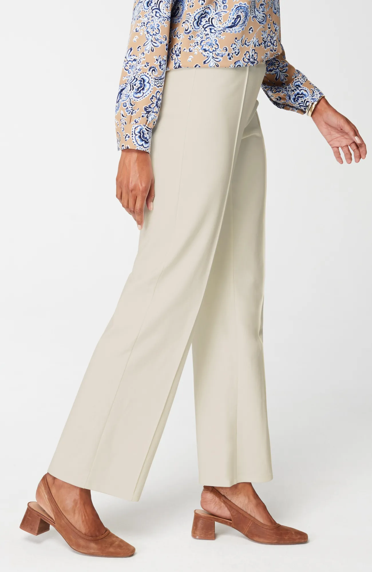 J.Jill Wearever Straight-Leg Trousers Fashion