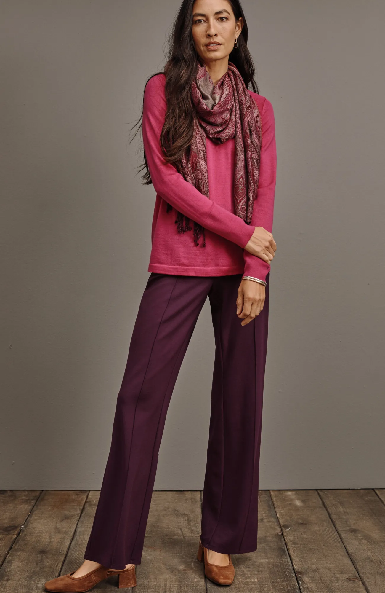 J.Jill Wearever Straight-Leg Trousers Fashion