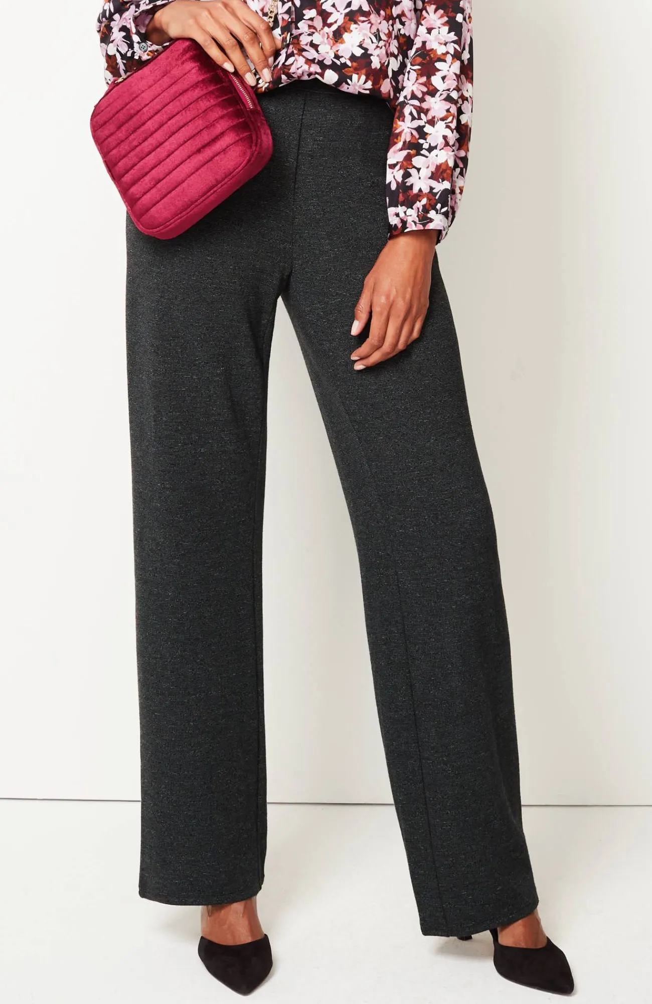 J.Jill Wearever Straight-Leg Trousers Fashion