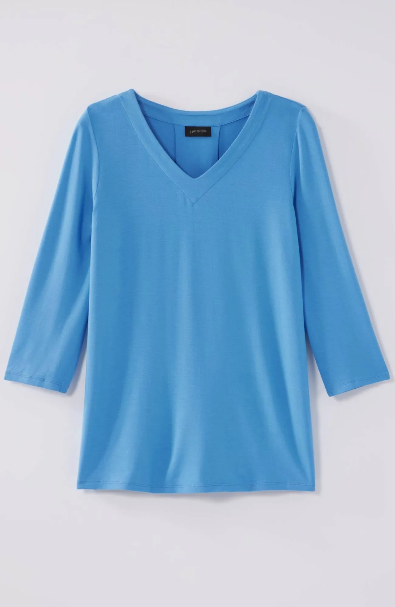 J.Jill Wearever V-Neck Ballet-Sleeve Top Hot