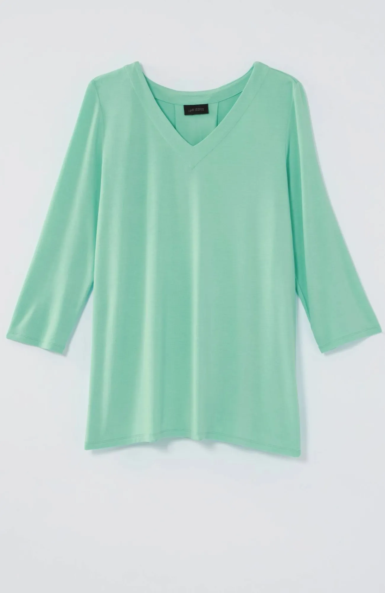 J.Jill Wearever V-Neck Ballet-Sleeve Top Hot