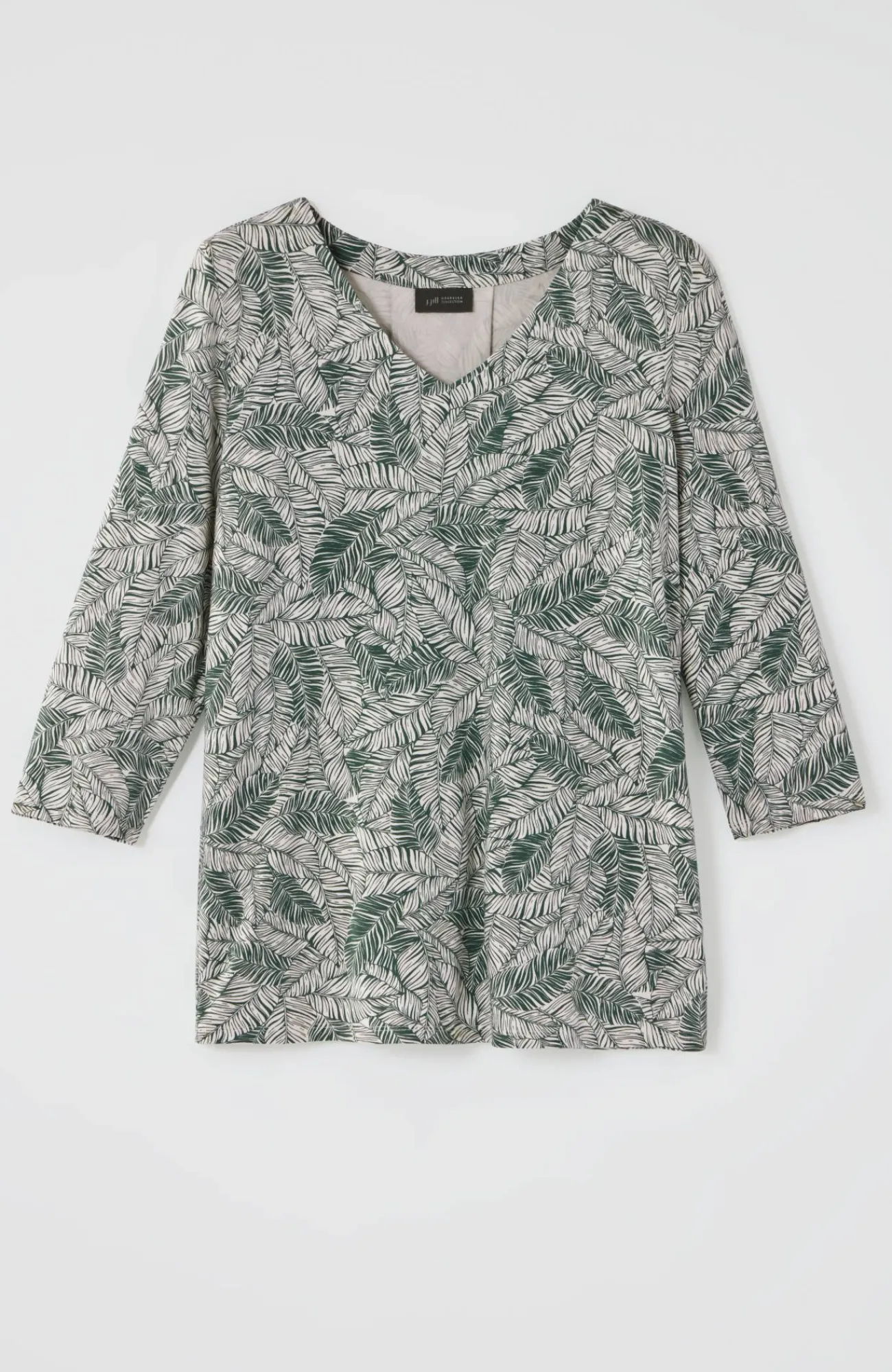 J.Jill Wearever V-Neck Ballet-Sleeve Top Hot