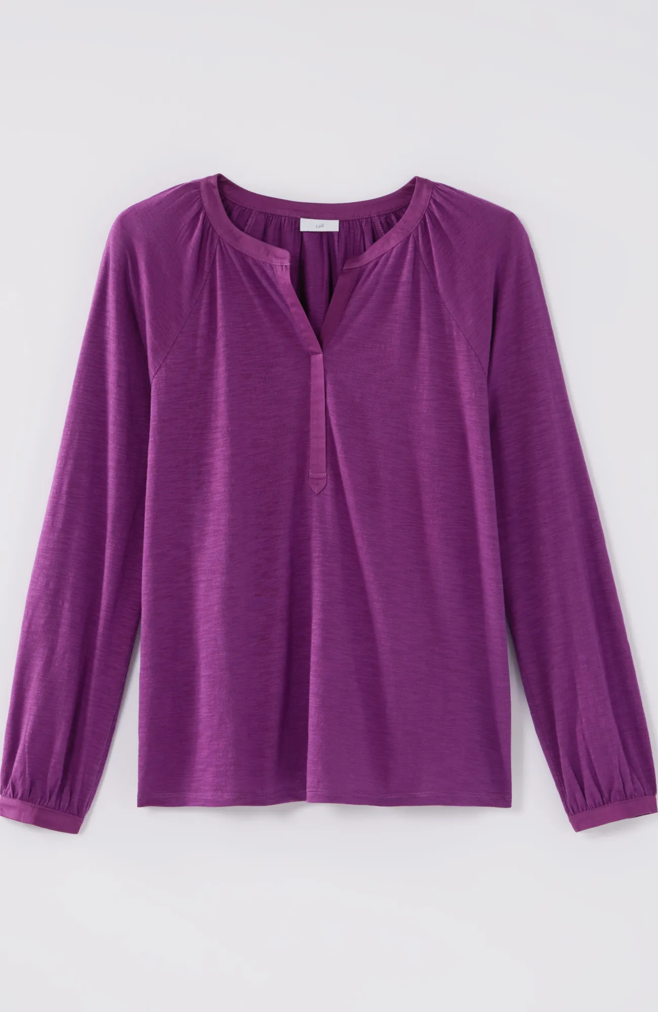 J.Jill Woven-Trimmed Knit Top Outlet