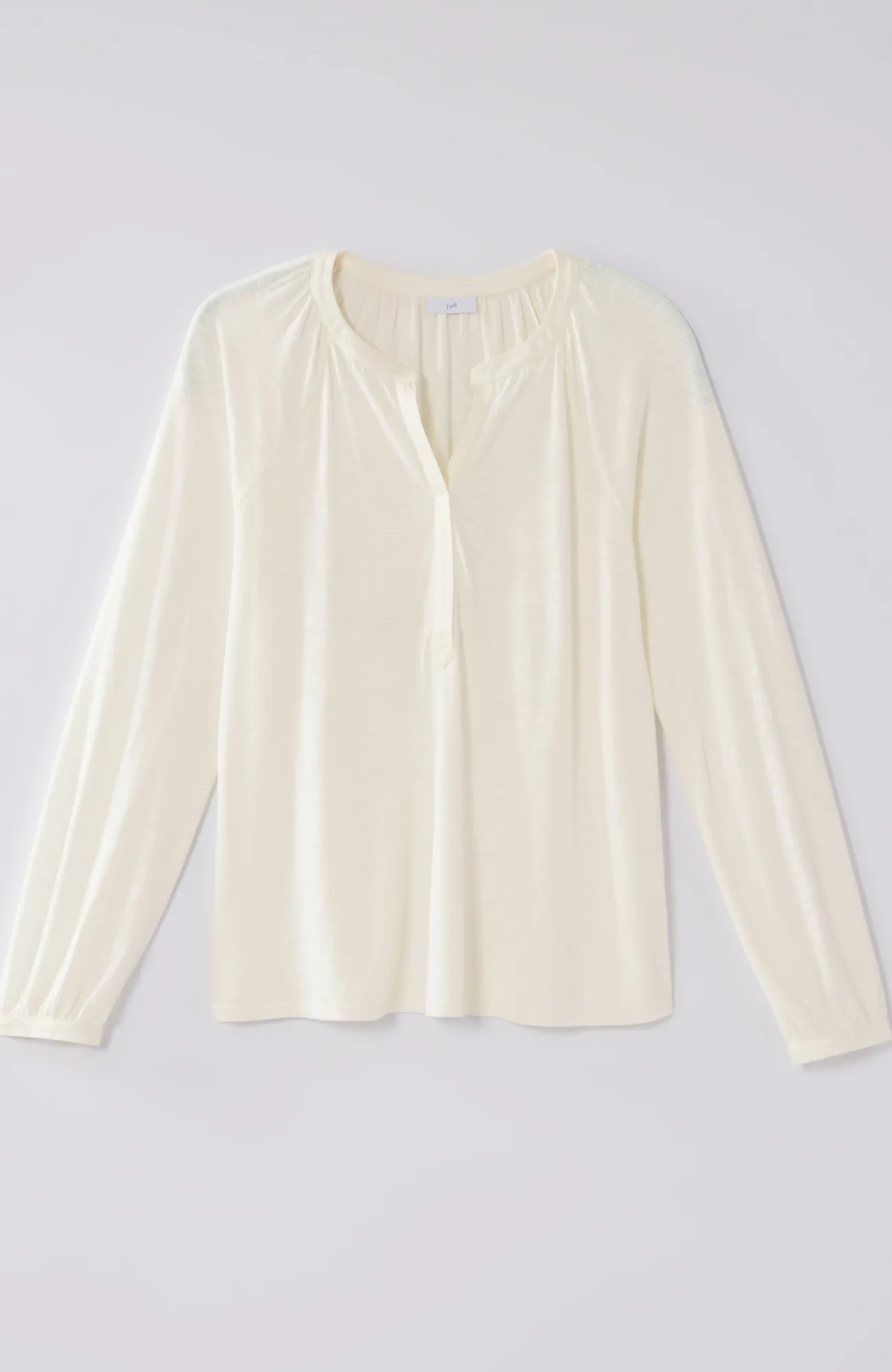 J.Jill Woven-Trimmed Knit Top Outlet